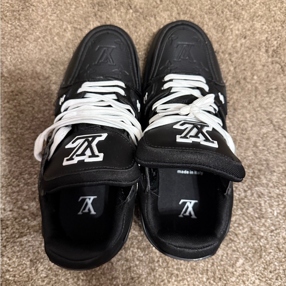 Louis Vuitton Monochrome Logo Sneakers